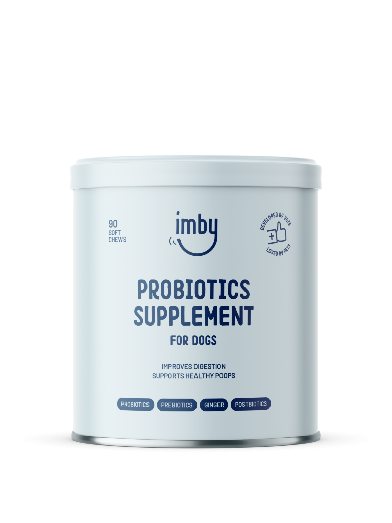 Imby probiotica supplement voor optimale spijsvertering honden